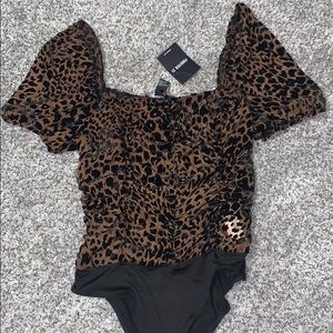 Cheetah body suit